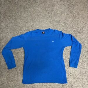 Mens South Pole Blue Thermal Long Sleeve